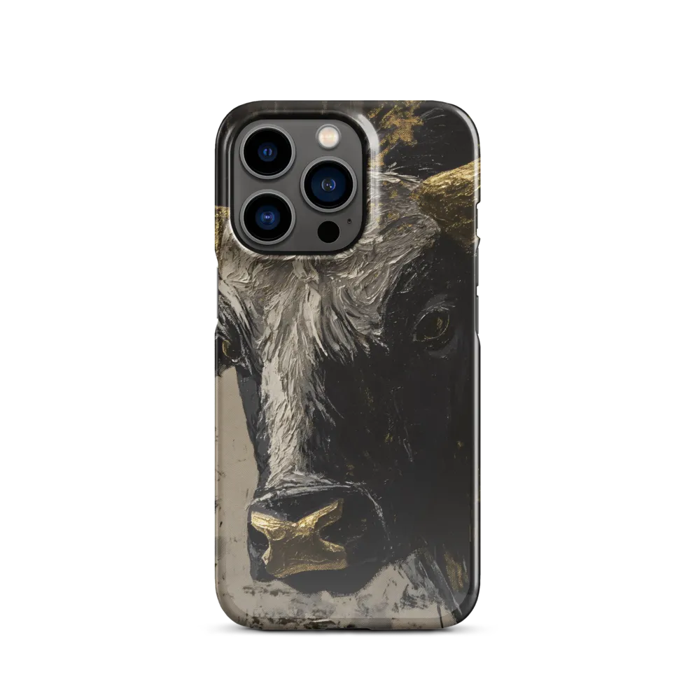 Majestic Bull: The Power in Black and Gold