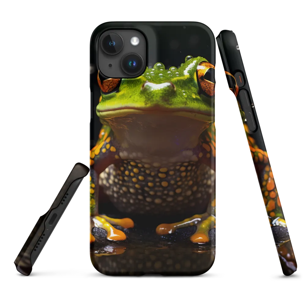 Emerald Elegance: The Frog in Focus