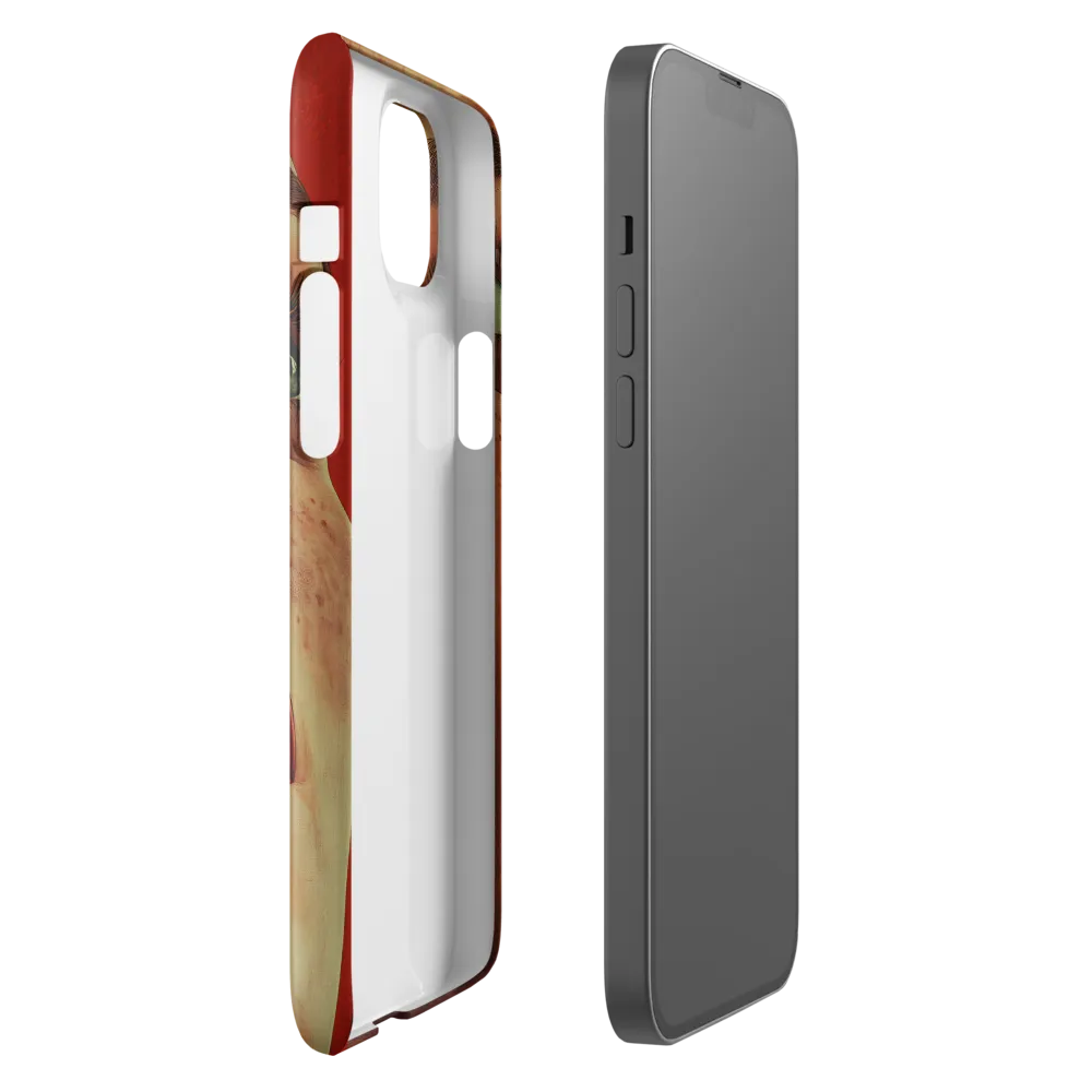 Red Intensity: A Portrait of Elegance
