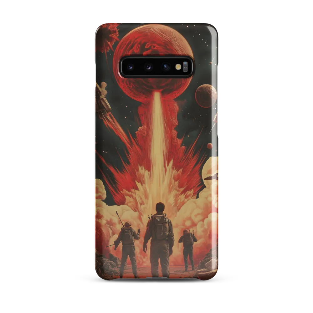 Eruption of the Cosmos | Phone Case |  S10 Plus | Snap Case | Glossy