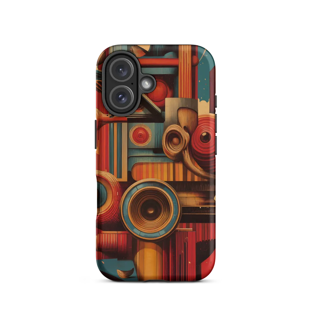 Geometric Symphony | Phone Case |  16 | Tough Case | Matte