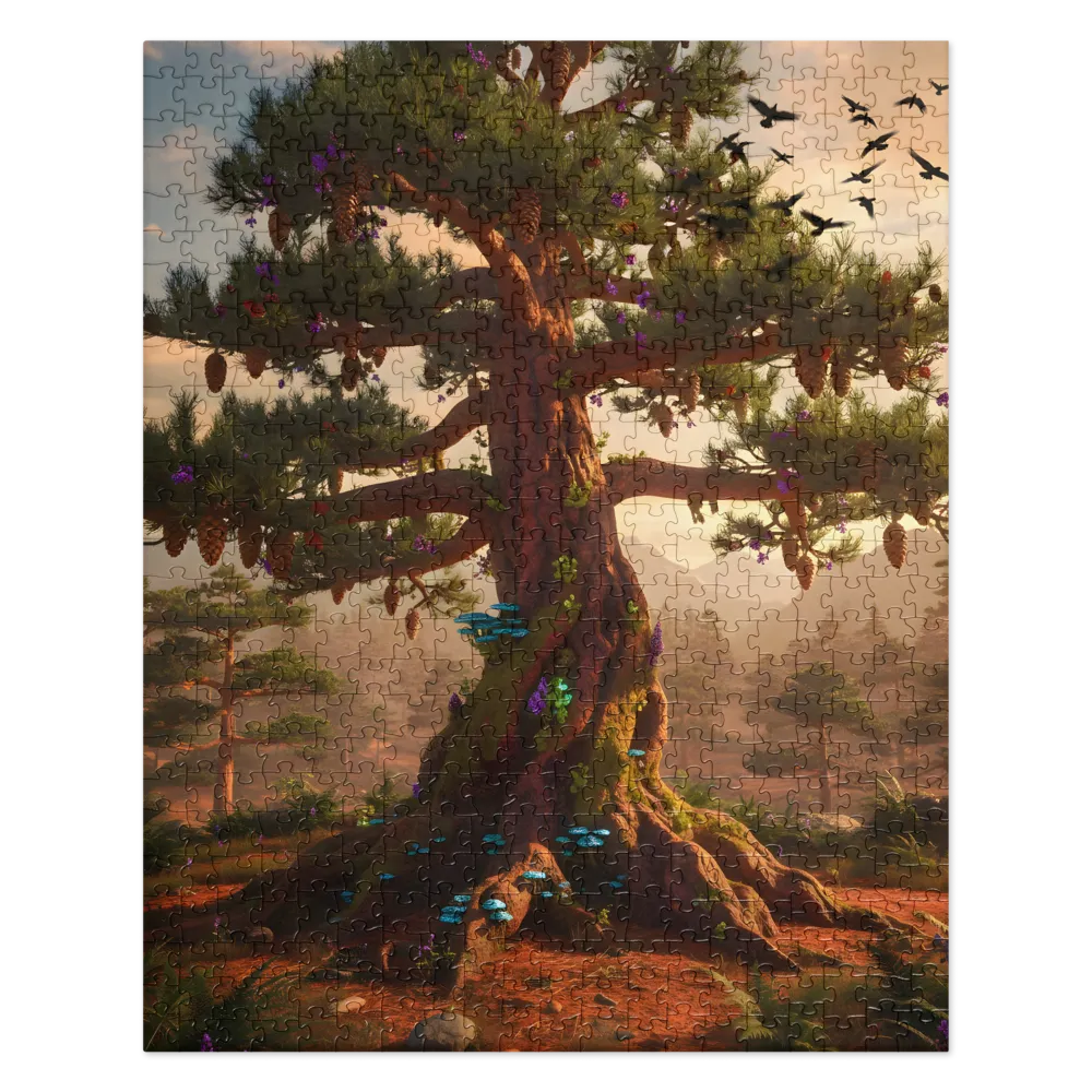 Twilight Pine 
 Jigsaw Puzzle