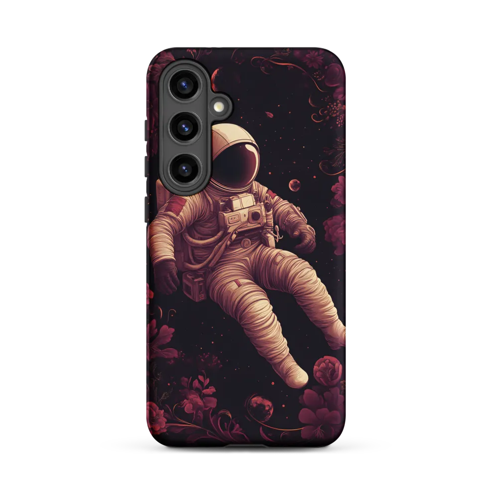 Cosmic Bloom: An Astronaut's Journey