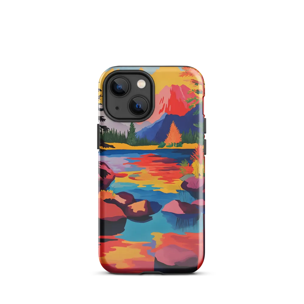 Enchanted Reflections | Phone Case |  13 mini | Tough Case | Glossy