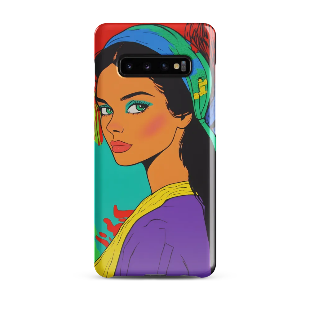 Vibrant Elegance | Phone Case |  S10 Plus | Snap Case | Glossy