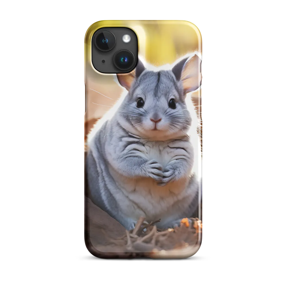 Gentle Whispers of Nature: The Chinchilla | Phone Case |  15 Plus | Snap Case | Glossy