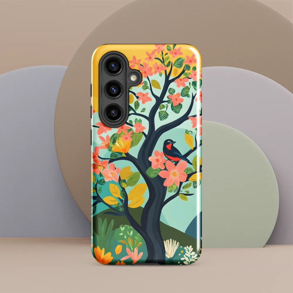 Spring Blossoms: A Serene Encounter