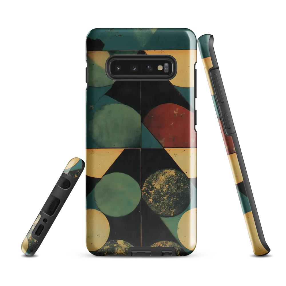 Geometric Harmony | Phone Case |  S10 Plus | Tough Case | Glossy