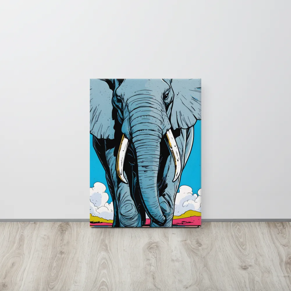 Majestic Presence: The Elephant | Canvas | 18″×24″