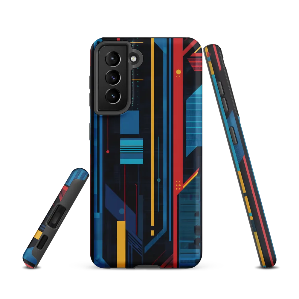 Symphony of Lines | Phone Case |  S21 | Tough Case | Matte