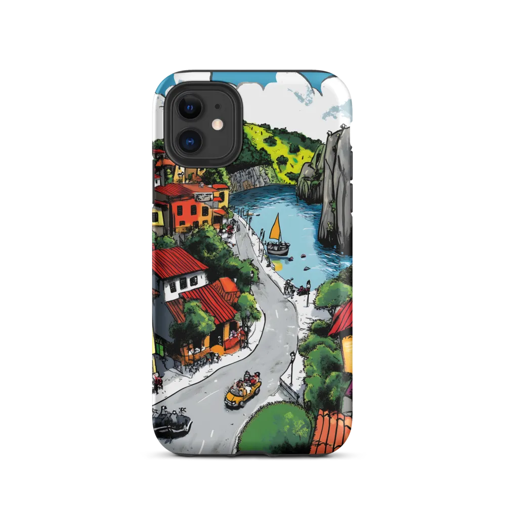 Whimsical Village by the Water