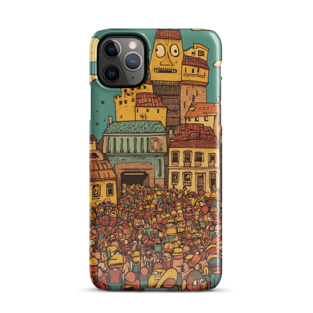 The Quirky City Gathering | Phone Case |  11 Pro Max | Snap Case | Glossy