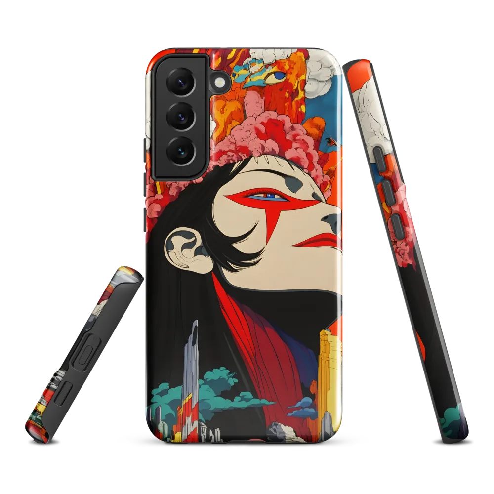 Eruption of Power | Phone Case |  S22 Plus | Tough Case | Glossy