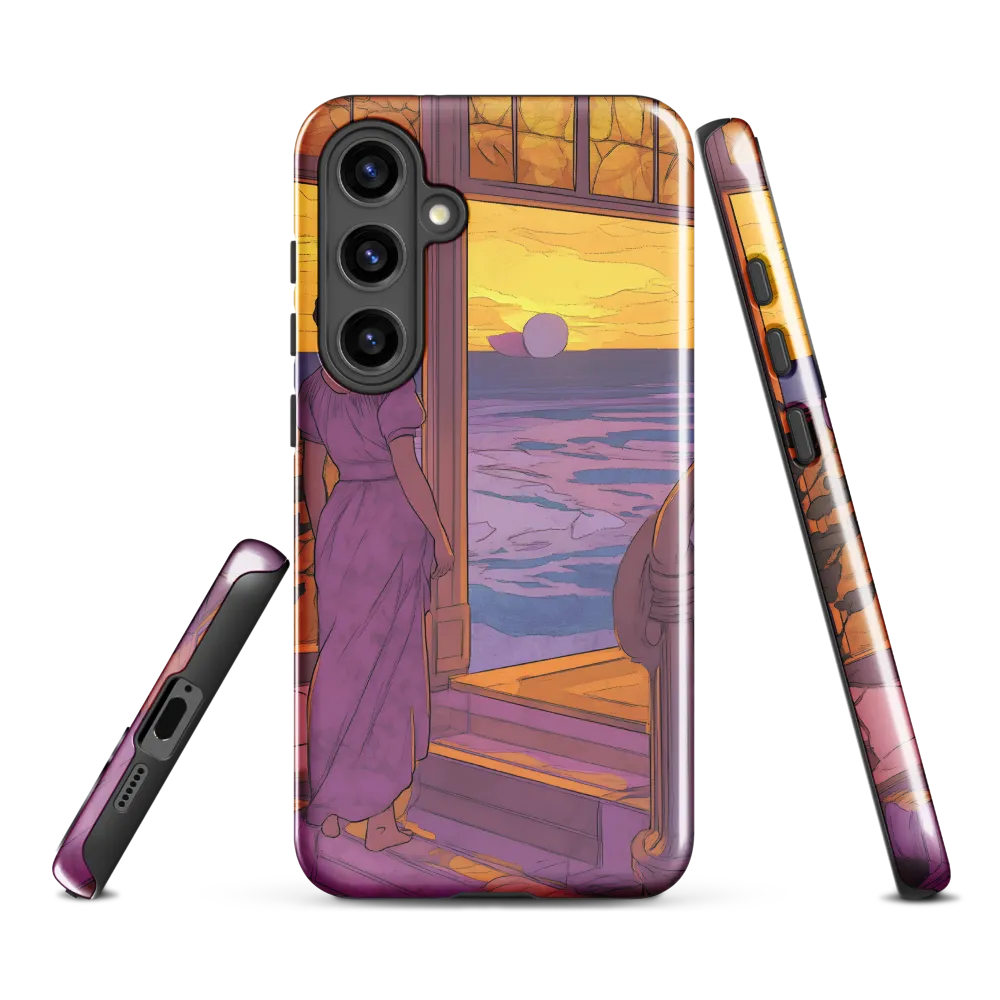 Whispers of the Sunset | Phone Case |  S24 Plus | Tough Case | Glossy