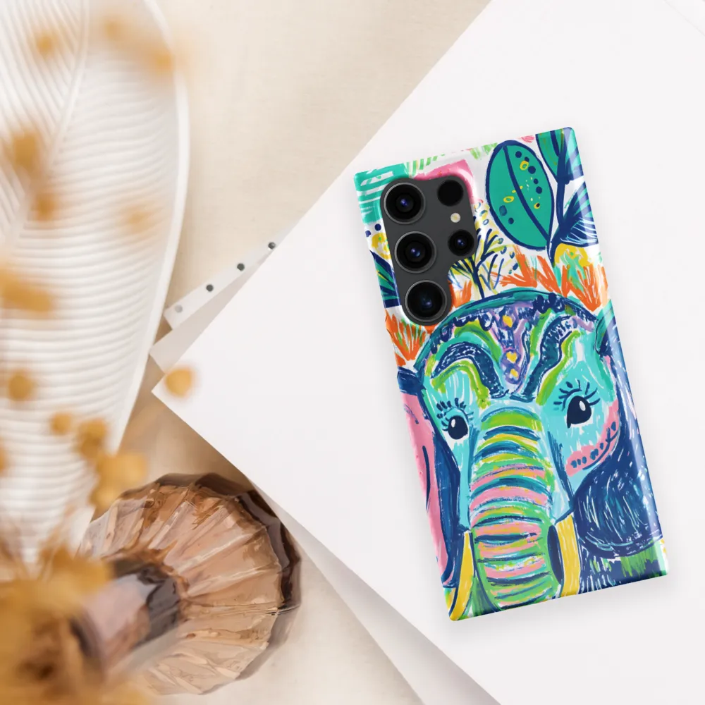 Whimsical Elephant Portrait