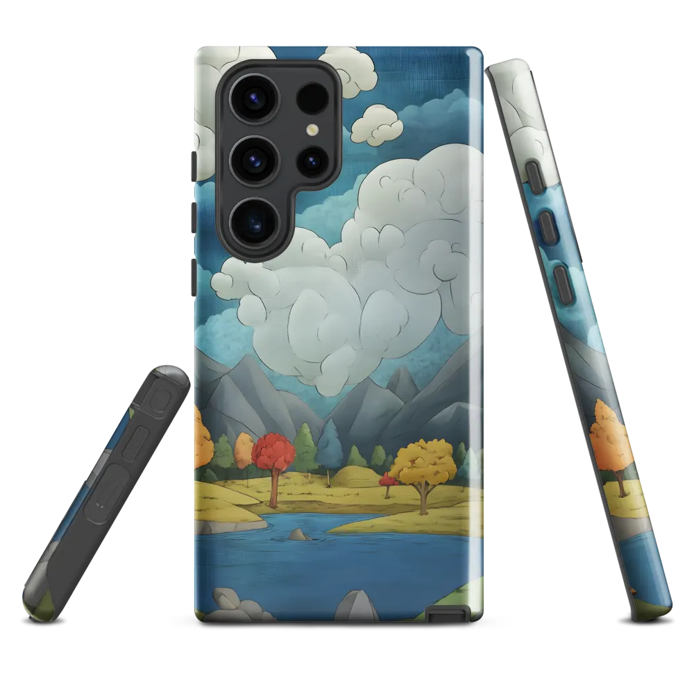 Whimsical Serenity: A Tranquil Landscape