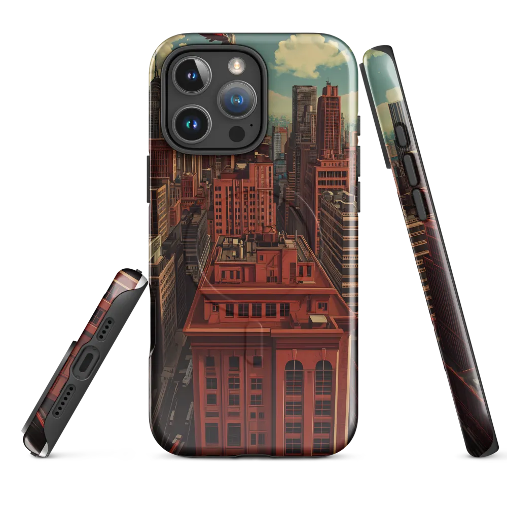 Urban Reverie: A Journey Through the City | Phone Case |  16 Pro Max | MagSafe® Tough Case | Glossy