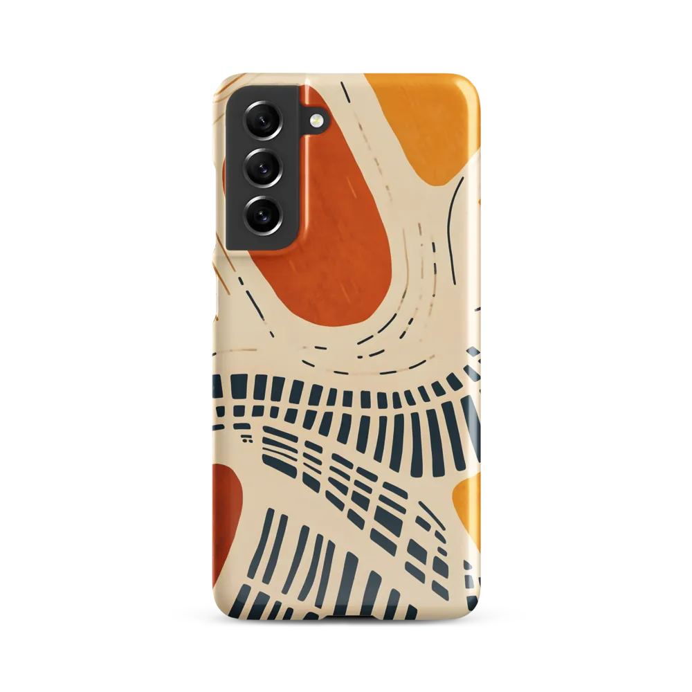 Urban Patterns in Harmony | Phone Case |  S21 FE | Snap Case | Glossy