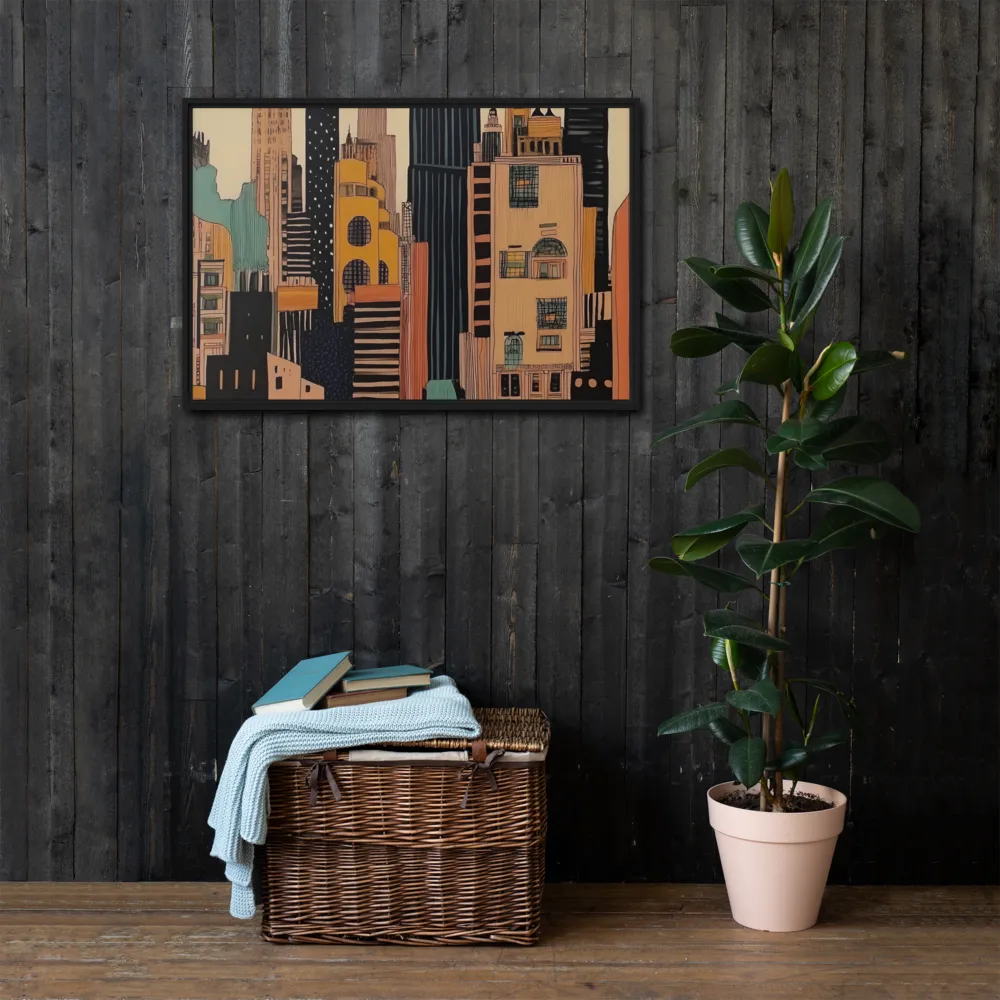 Urban Symphony in Ink
