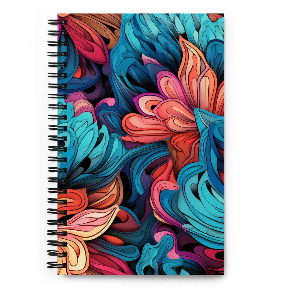 Floral Symphony | Spiral Notebook