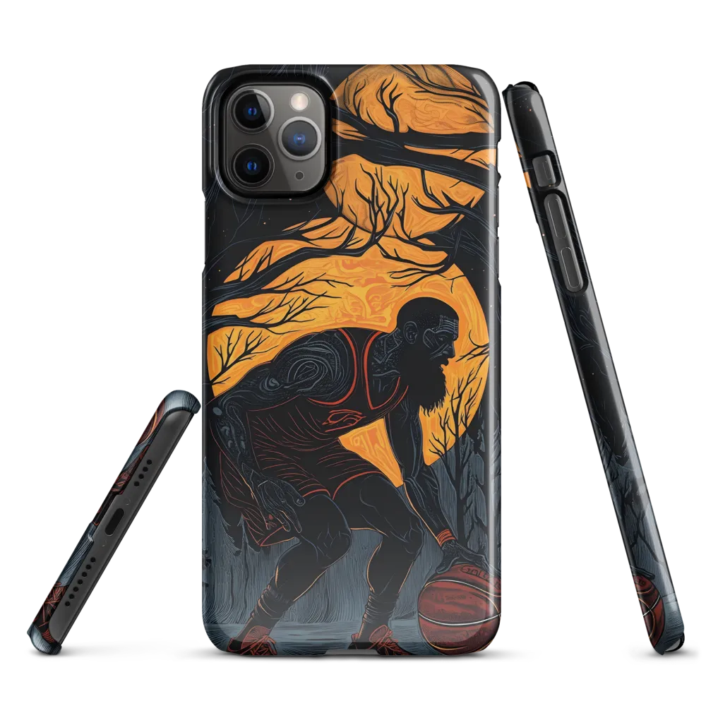 Under the Moonlight: A Basketball Player's Dance | Phone Case |  11 Pro Max | Snap Case | Glossy