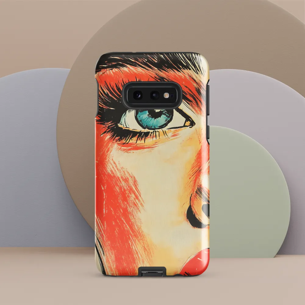 Intense Gaze: A Pop Art Portrait