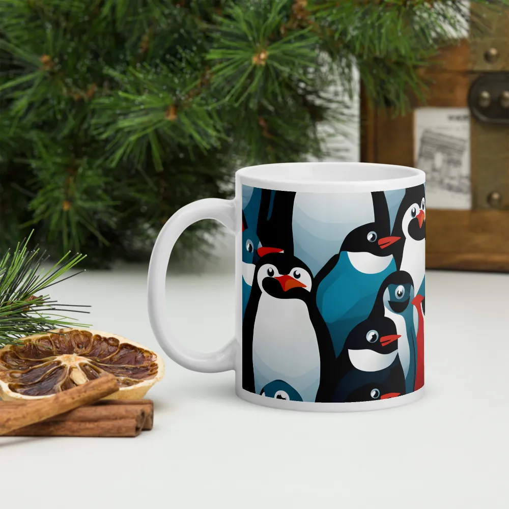 Penguin Parade | Mugs | Multiple Sizes & Colors