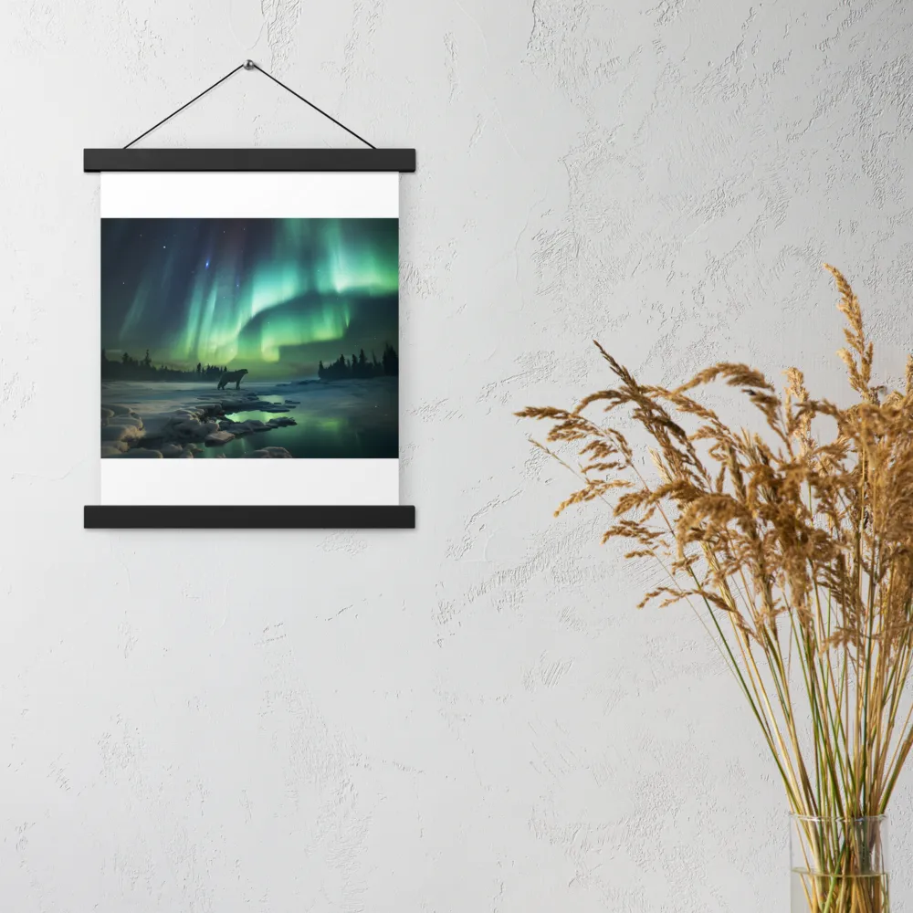 Auroral Guardianship | Poster With Black Wood Hanger | 11″×14″