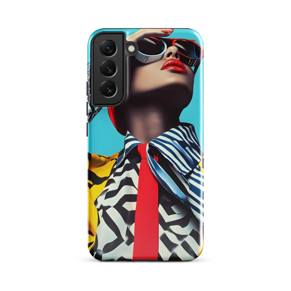 Chic Confidence in Bold Patterns
