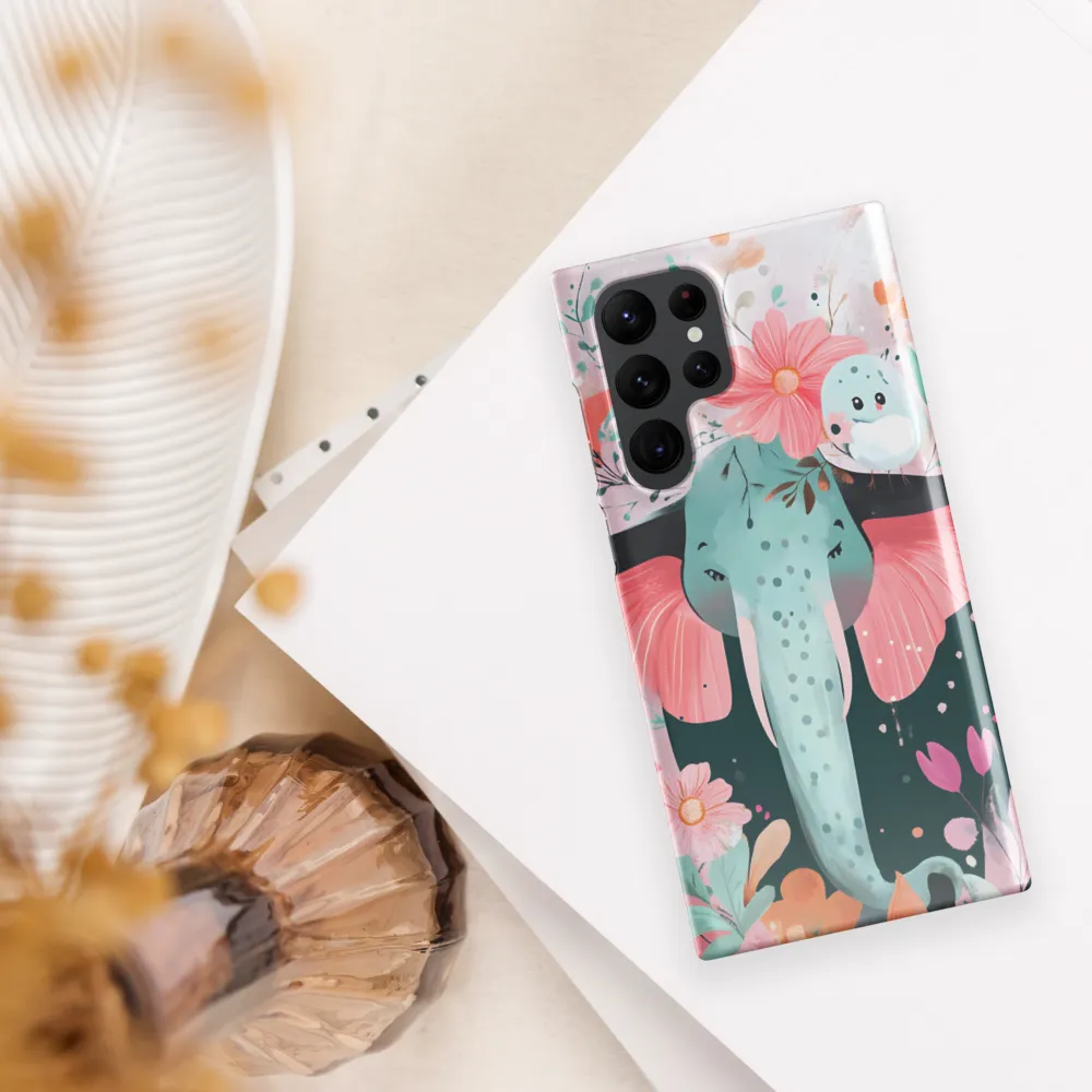 Whimsical Elephant in Bloom