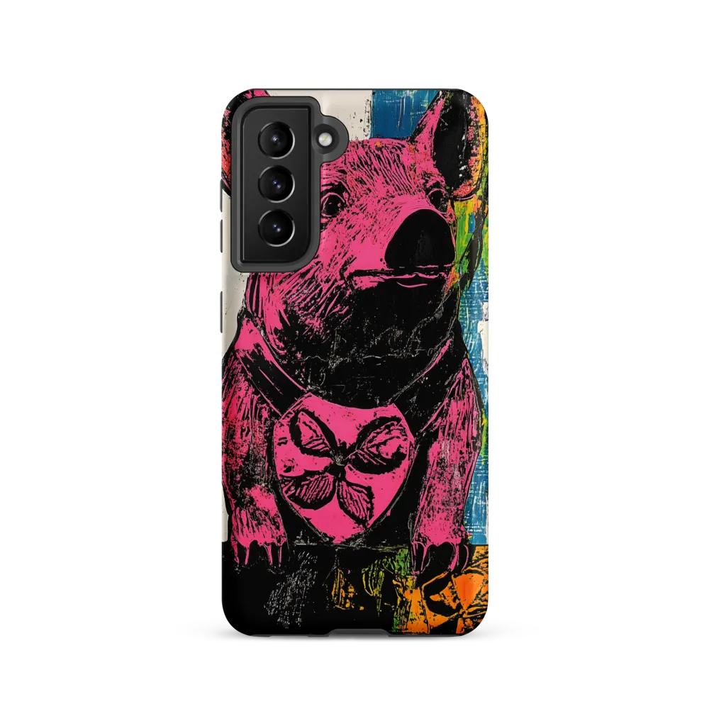 Vibrant Hearted Pig