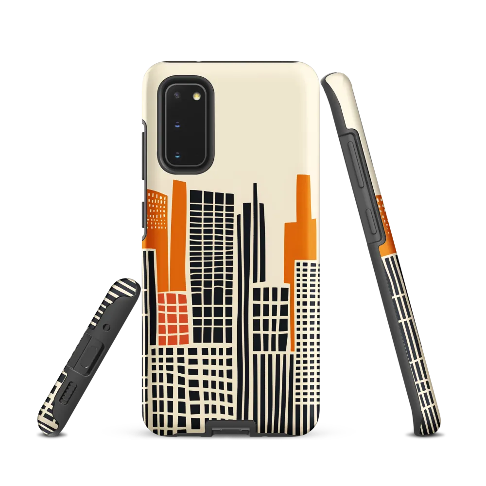 Urban Rhythms: A Graphic Cityscape