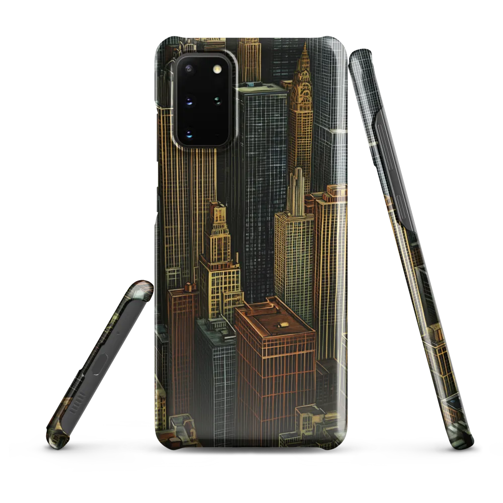 Urban Elegance: A Golden Cityscape