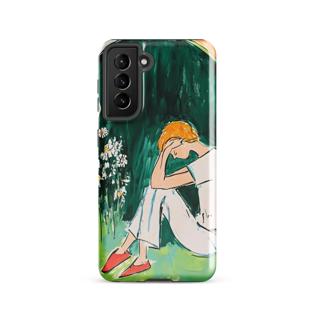 Silent Sorrow | Phone Case |  S21 | Tough Case | Glossy