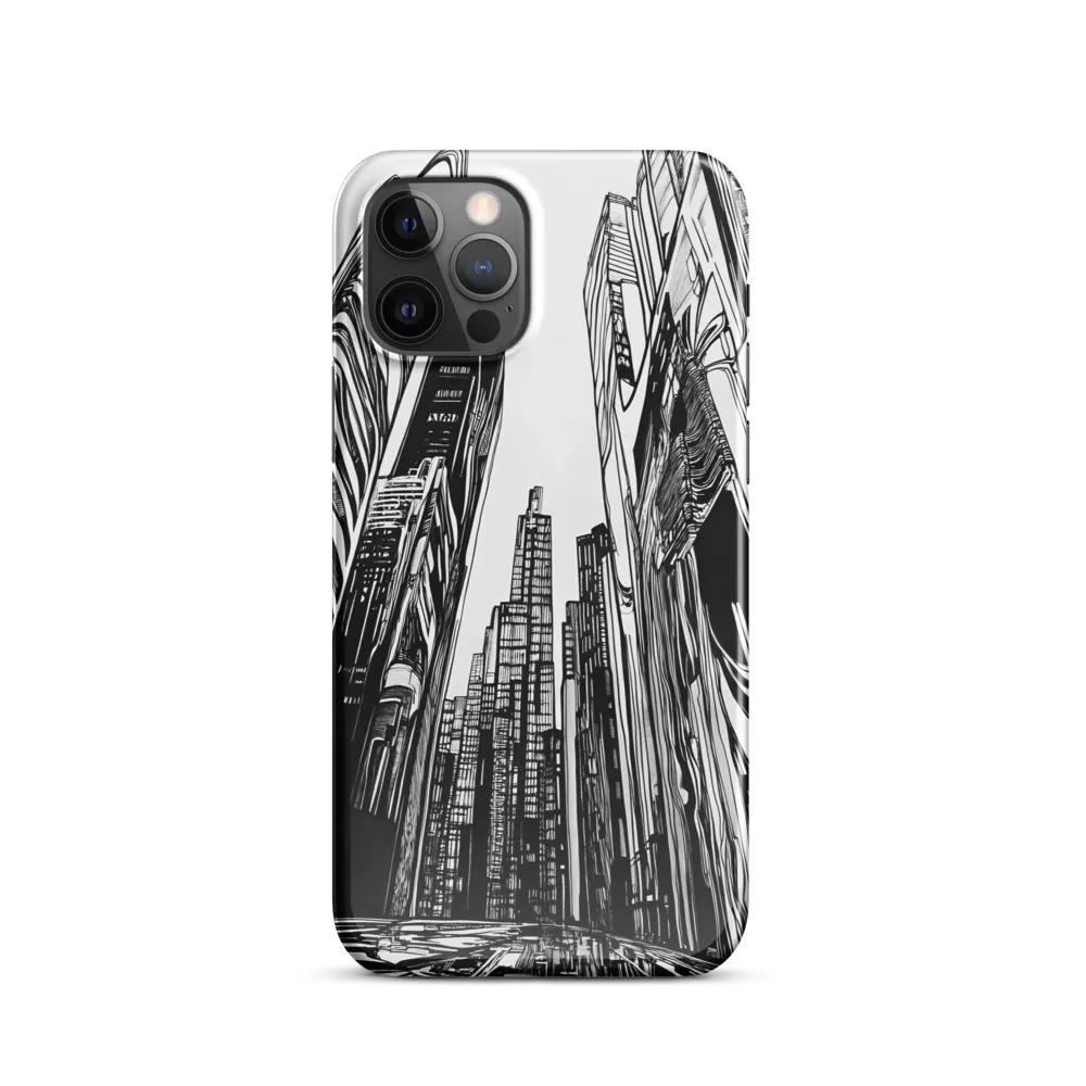Urban Echoes: A Line Art Journey