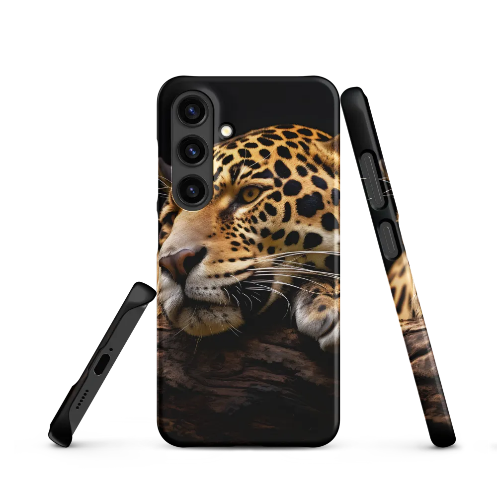 Tranquil Majesty: The Resting Leopard