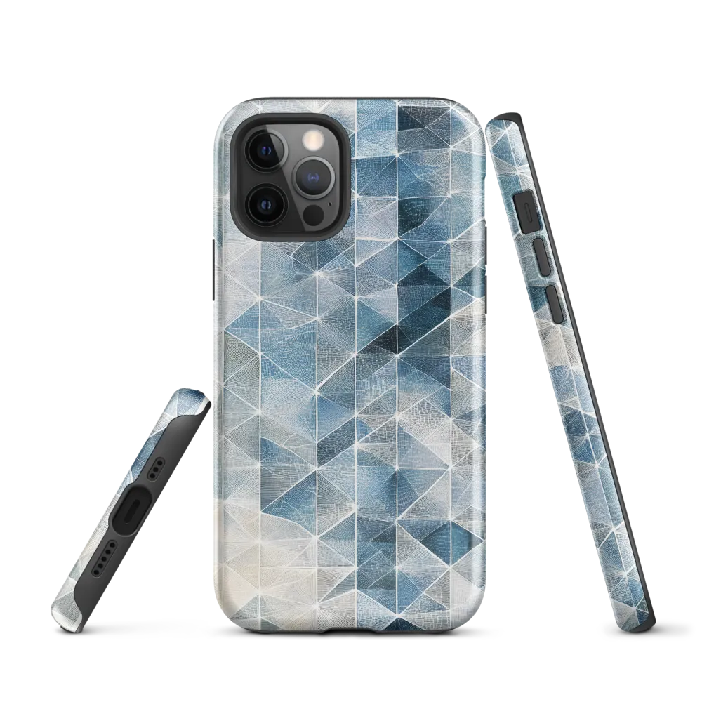Geometric Harmony in Blue