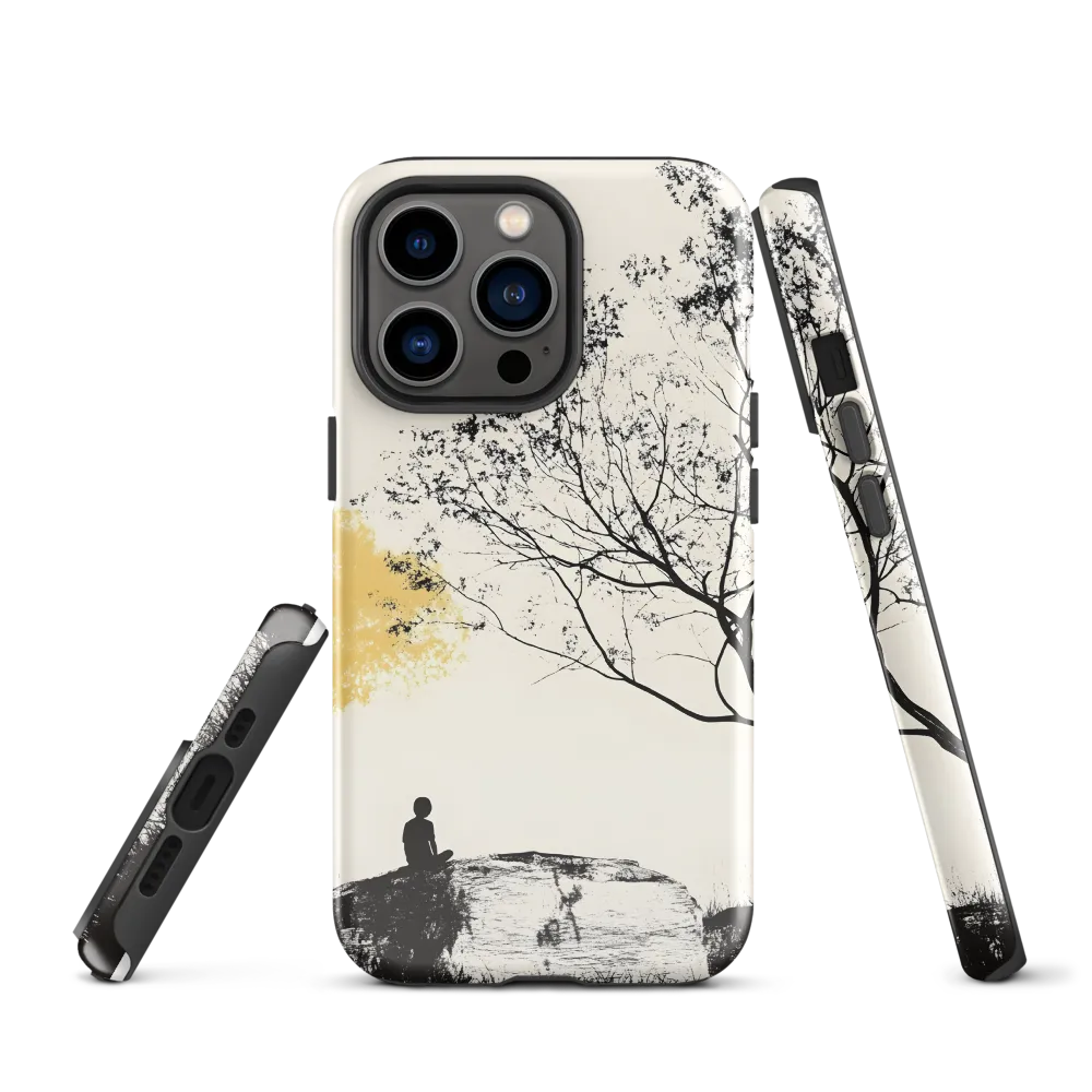 Whispers of Solitude | Phone Case |  13 Pro | Tough Case | Glossy