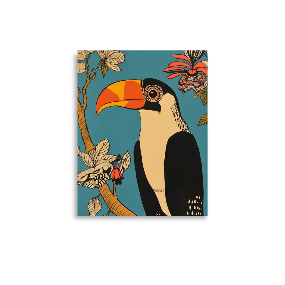 Tropical Majesty: The Toucan at Rest | Poster | 11″×14″