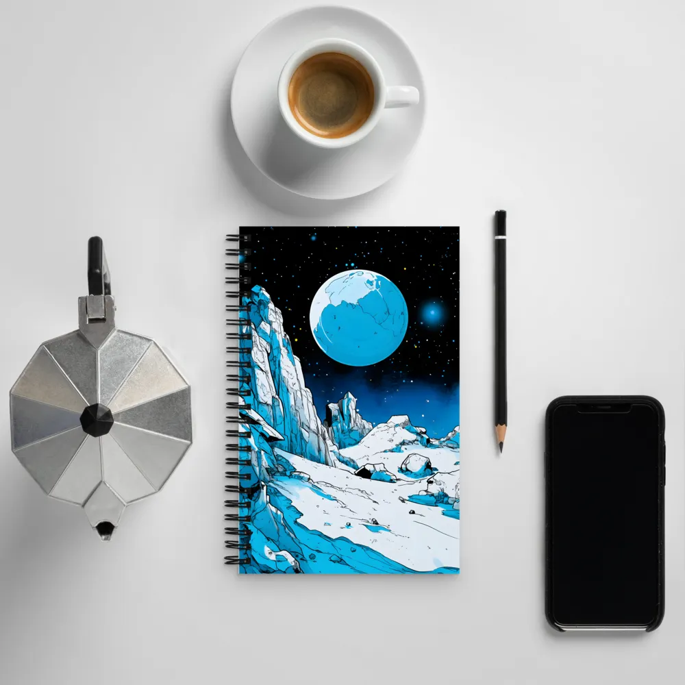 Celestial Ice | Spiral Notebook