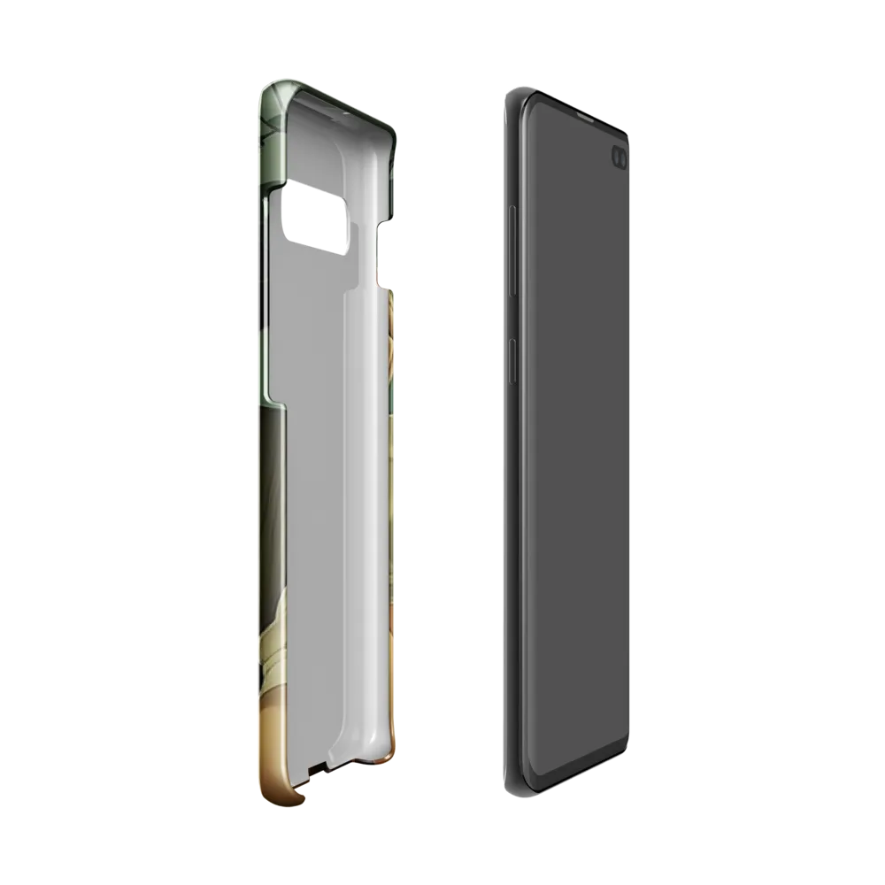 Whispers of Serenity | Phone Case |  S10 | Snap Case | Glossy