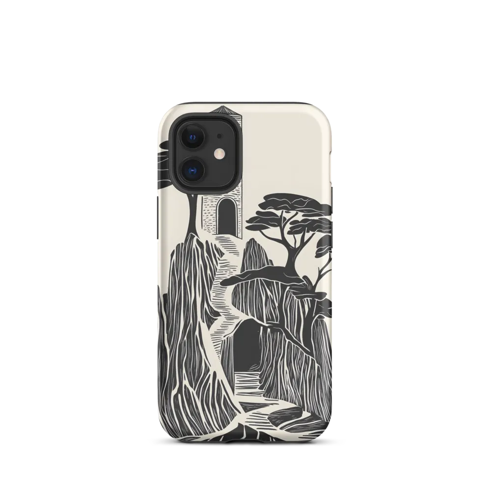 Echoes of a Mystical Tower | Phone Case |  12 mini | Tough Case | Matte