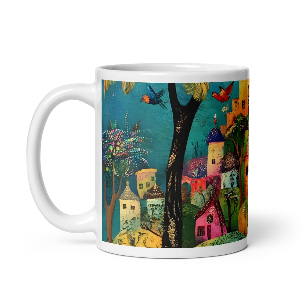 Whimsical Village Harmony | Mugs | Multiple Sizes & Colors