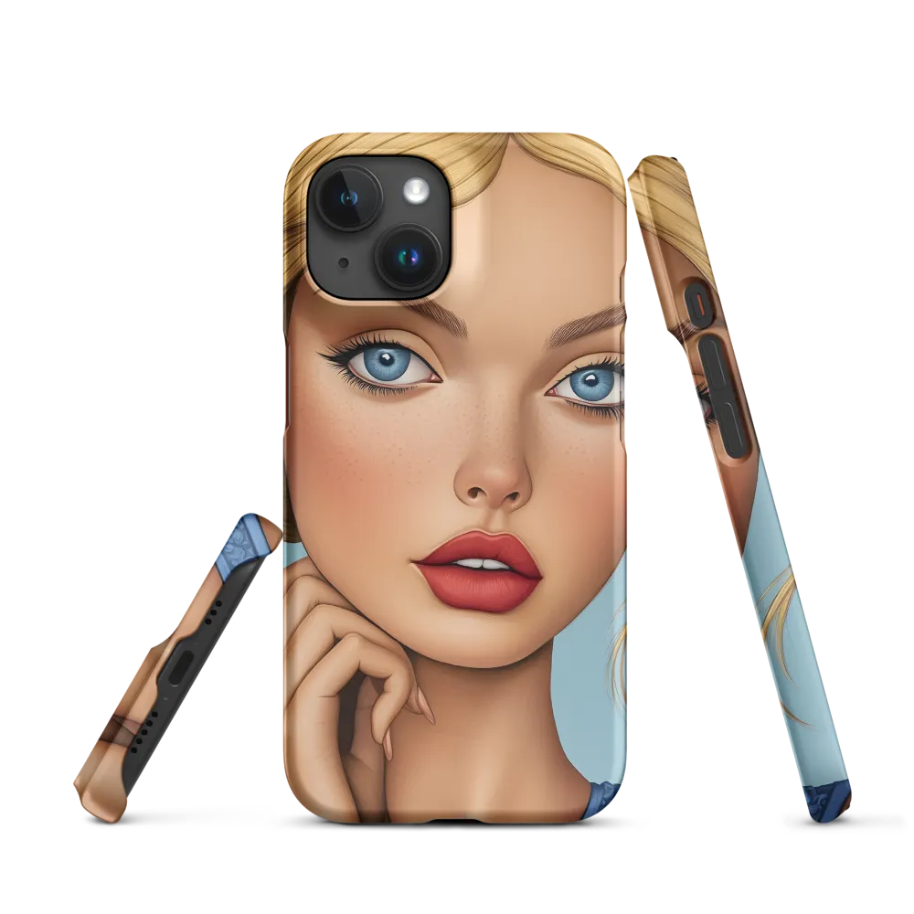 Serenity in Blue | Phone Case |  15 | Snap Case | Matte