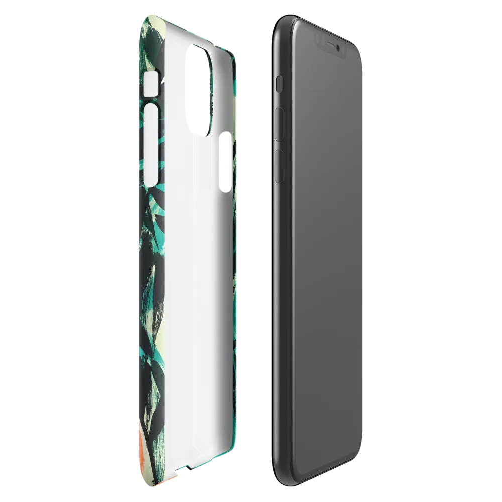 Curious Giraffe in Lush Greenery | Phone Case |  11 Pro Max | Snap Case | Matte