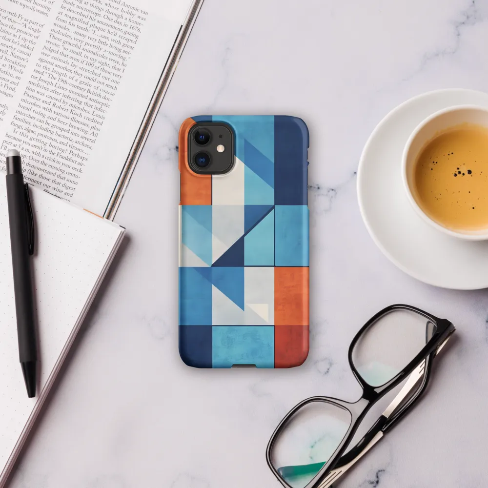 Geometric Harmony in Color | Phone Case |  11 | Snap Case | Matte