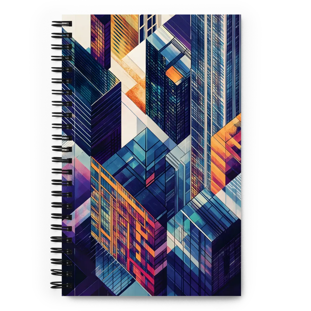 Urban Kaleidoscope | Spiral Notebook