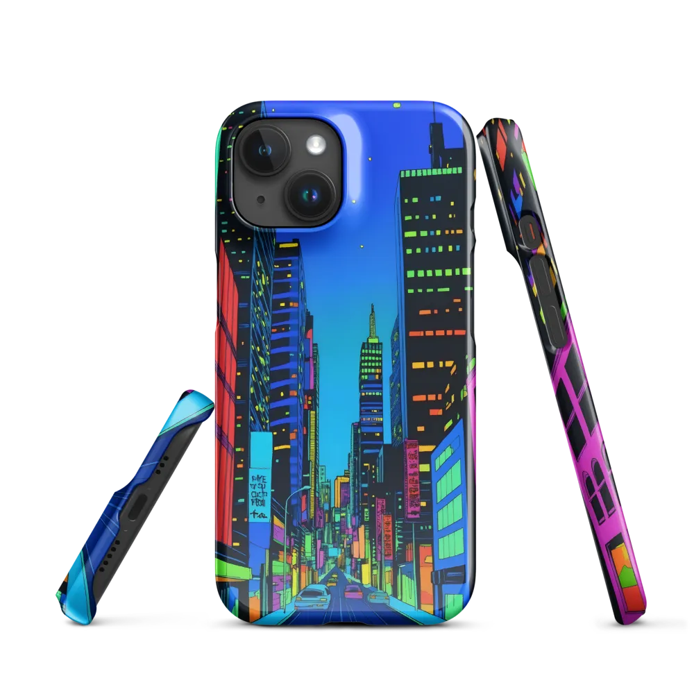 Neon Dreamscape: A Futuristic City at Dusk