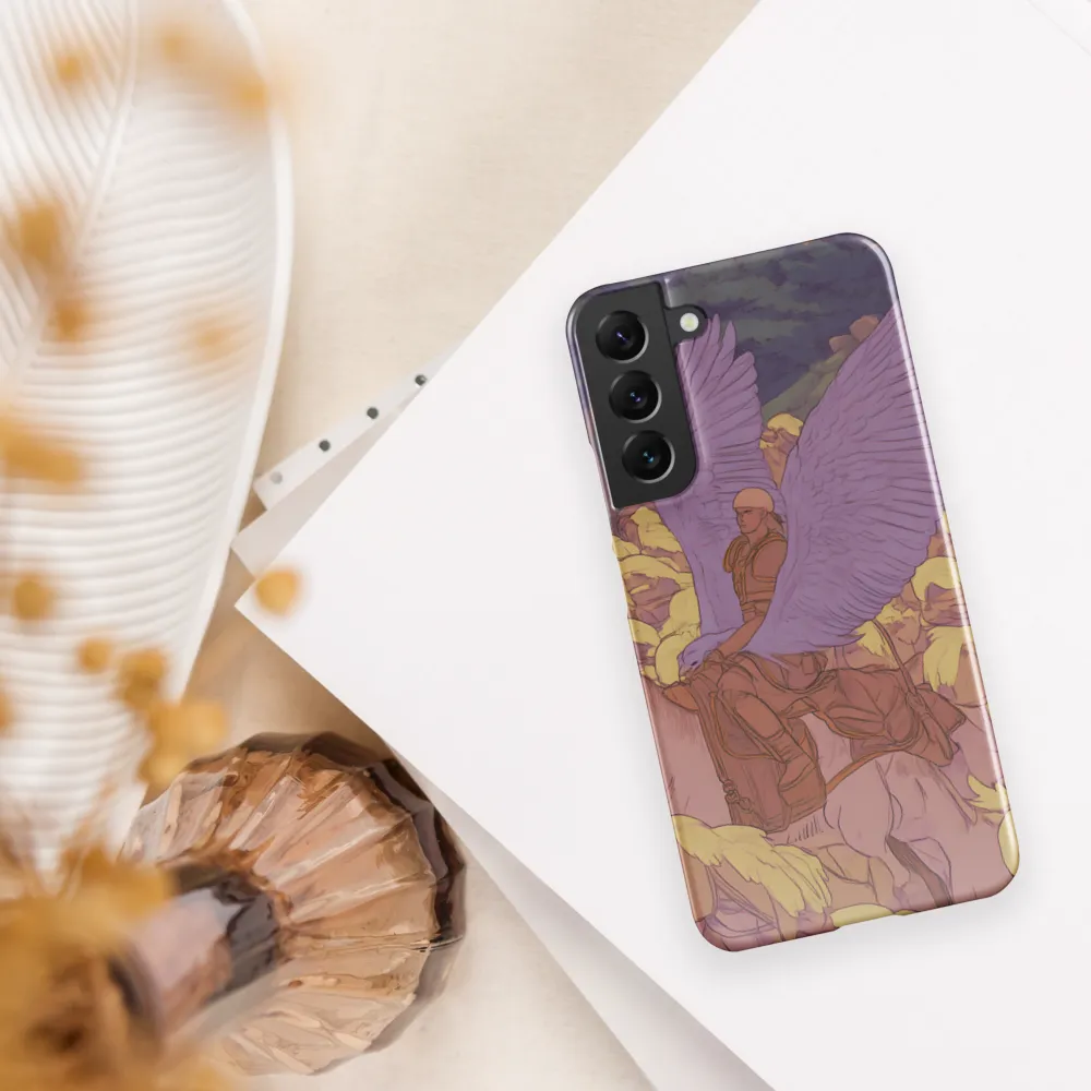 The Winged Guardian | Phone Case |  S22 Plus | Snap Case | Glossy