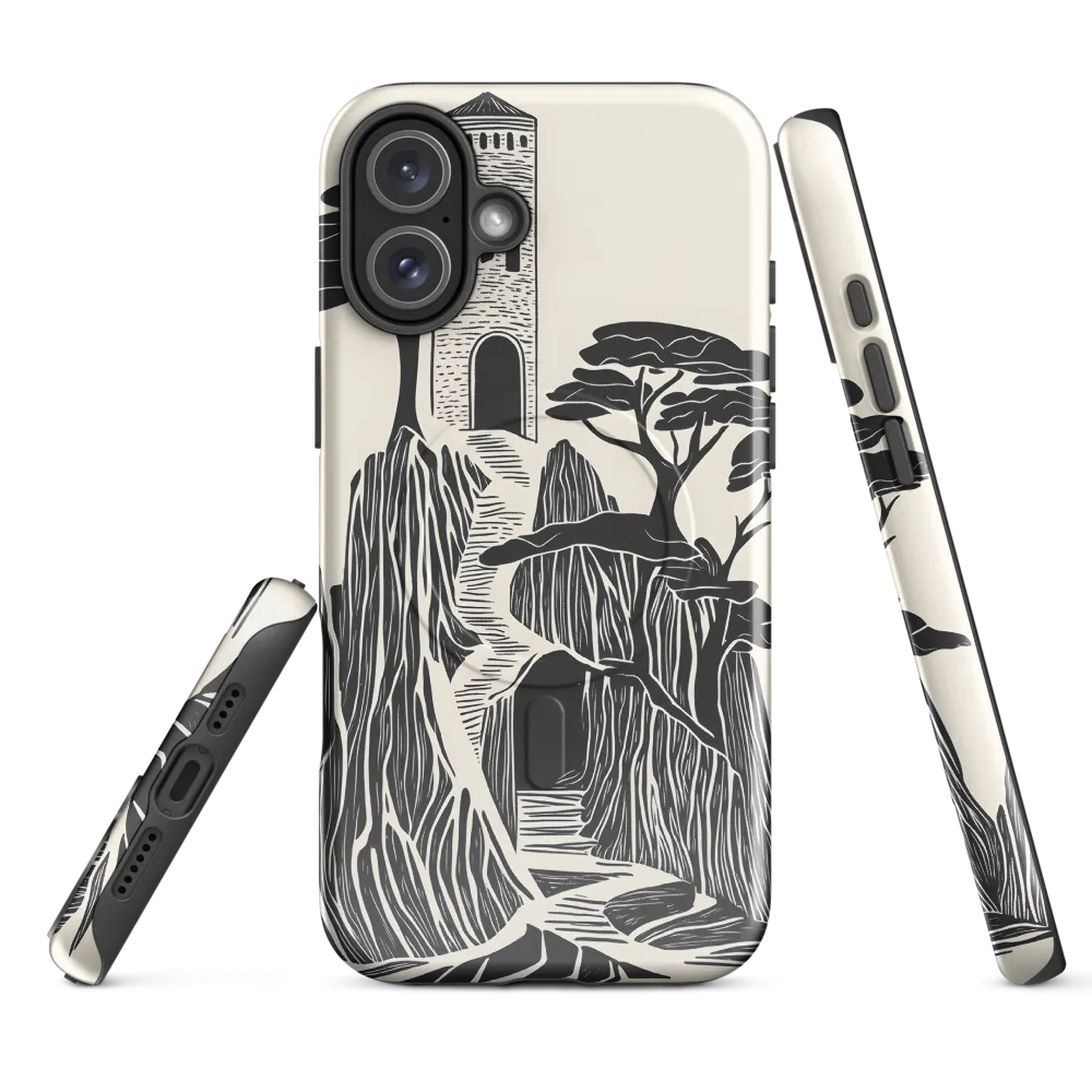 Echoes of a Mystical Tower | Phone Case |  16 Plus | MagSafe® Tough Case | Glossy